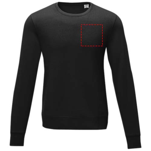 Charon 240 g/m² Herrenpullover mit Rundhalsausschnitt