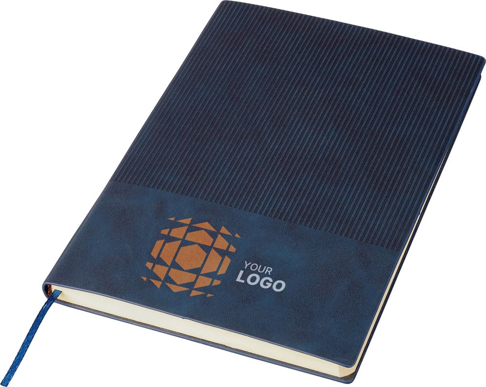 Recyceltes PU-Notizbuch (A5) Elian