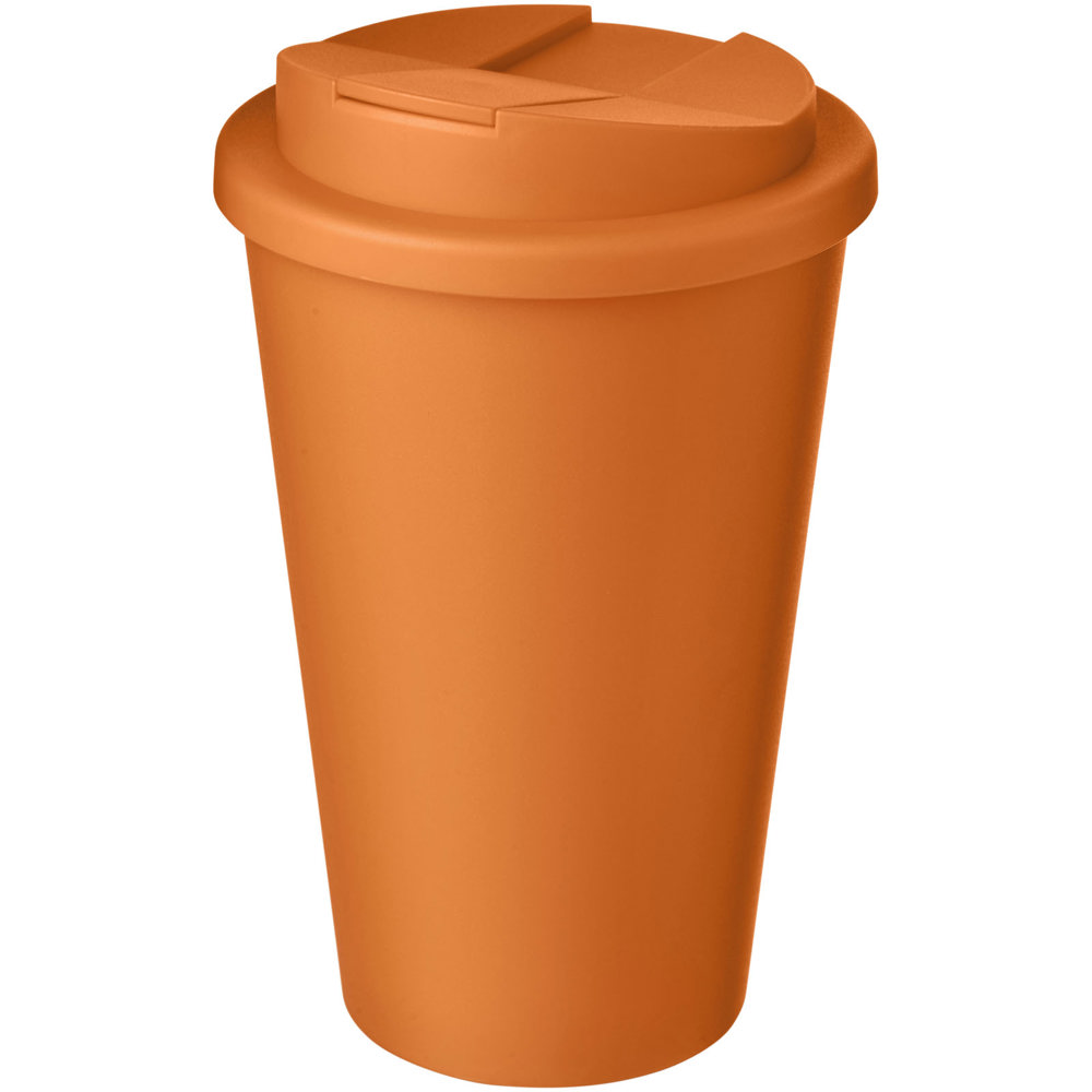 Americano® 350 ml Isolierbecher mit auslaufsicherem Schraubverschluss - orange