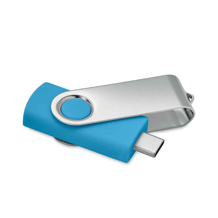 COLODRI - USB Stick 16GB 3.0 type C MO1401 - Türkis