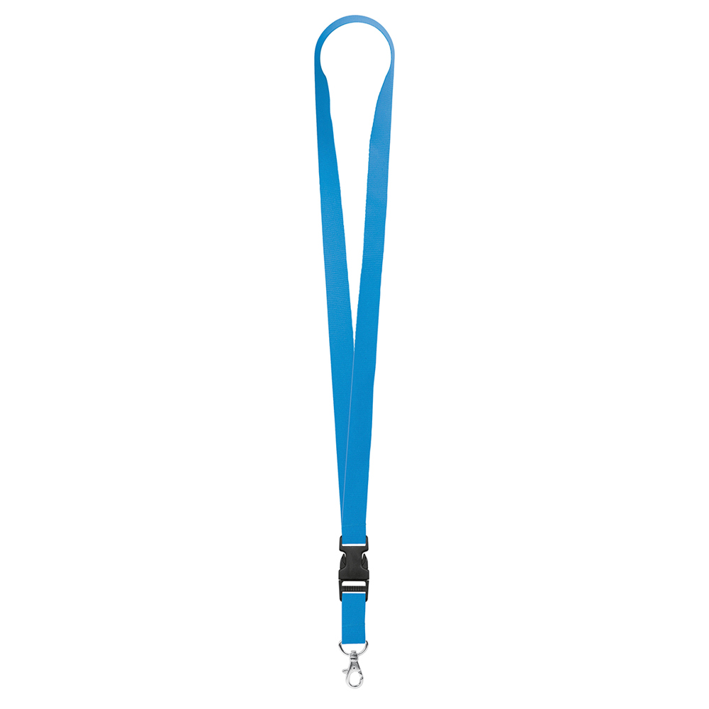 Schlüsselband/Lanyard "Standard" - Pastellblau (ca. Pantone PCC)