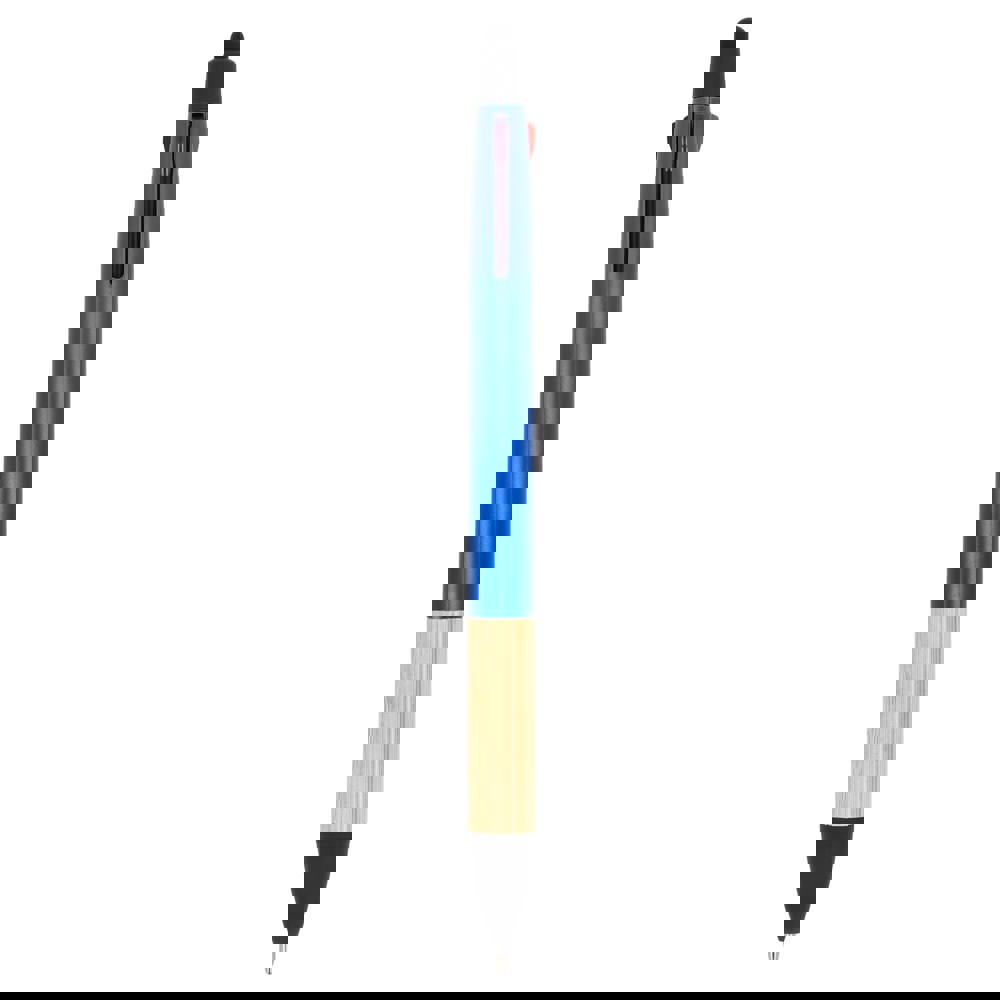 3-Farben-Stift mit Bambusgriff