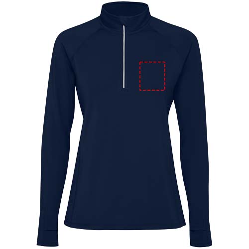 Estambul 200 g/m² Half-Zip Sweatshirt für Damen