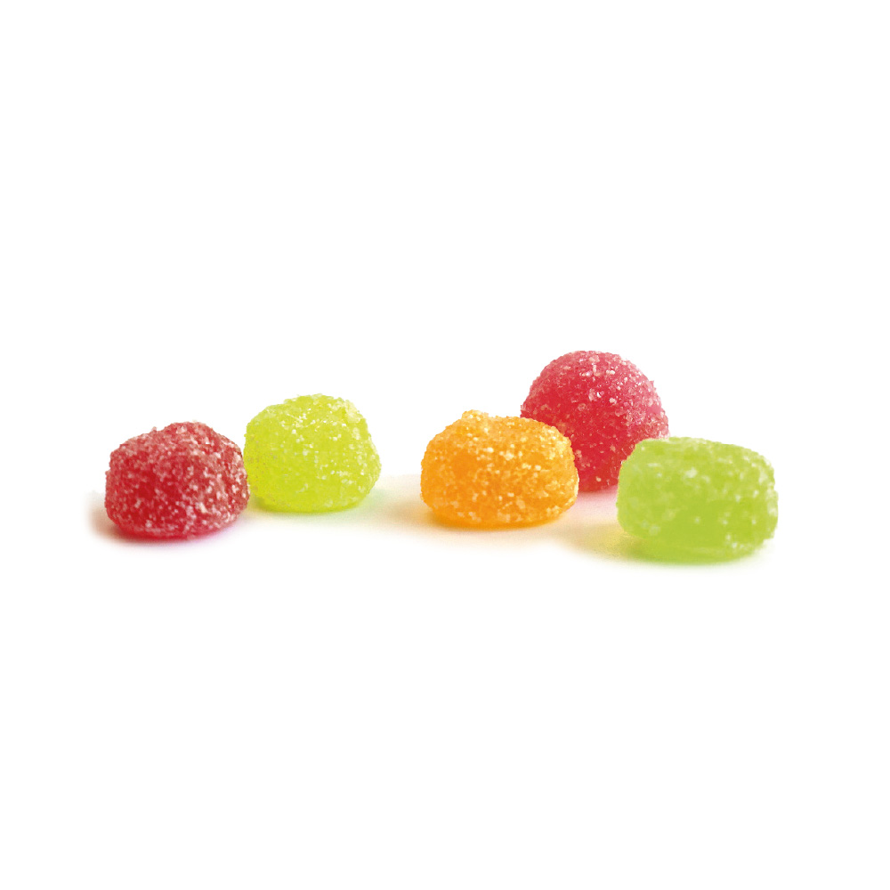 Saure Fruchtsaftberries vegan Werbetüte 10 g , Inhalt: Saure Fruchtsaftberries