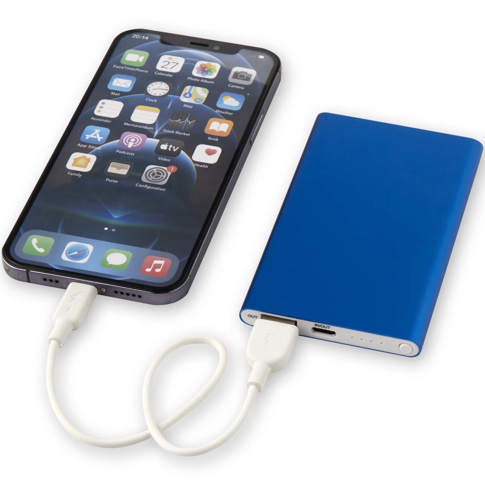Pep 4000 mAh Type-C Powerbank aus recyceltem Aluminium 
