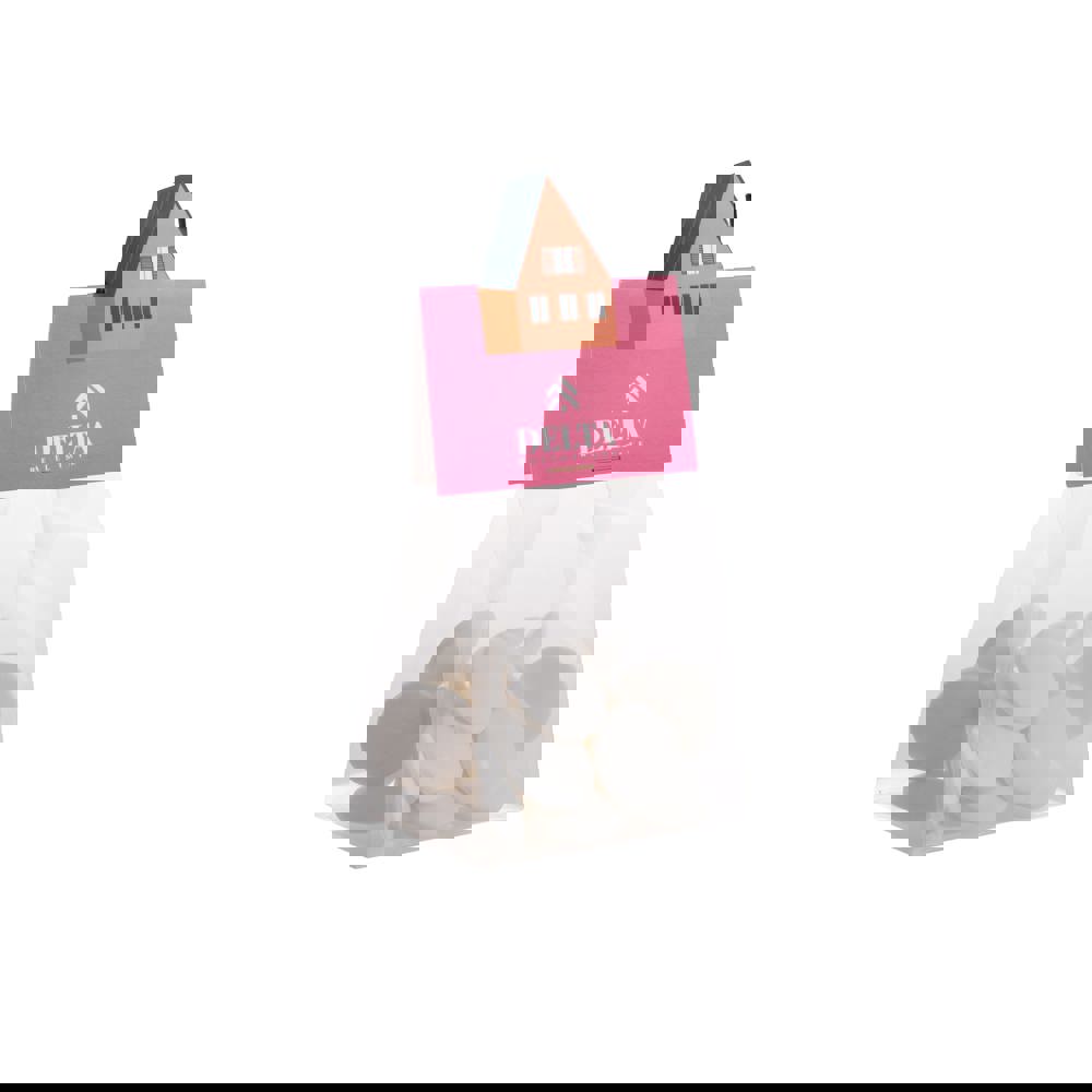 Blockbeutel mit Headerkarte in Ihrer eigenen Form und 50 Gramm Süßigkeiten