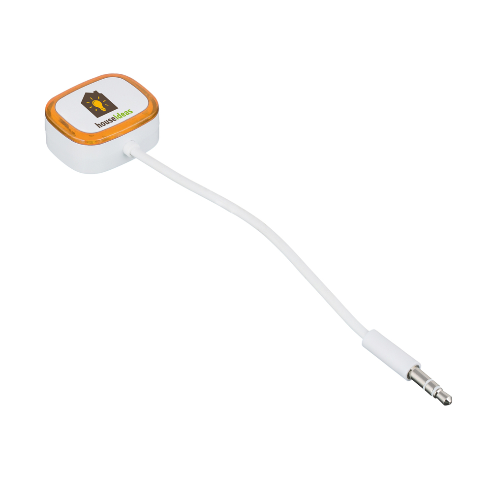 Audio-Splitter COLLECTION 500 - weiß, orange / orange