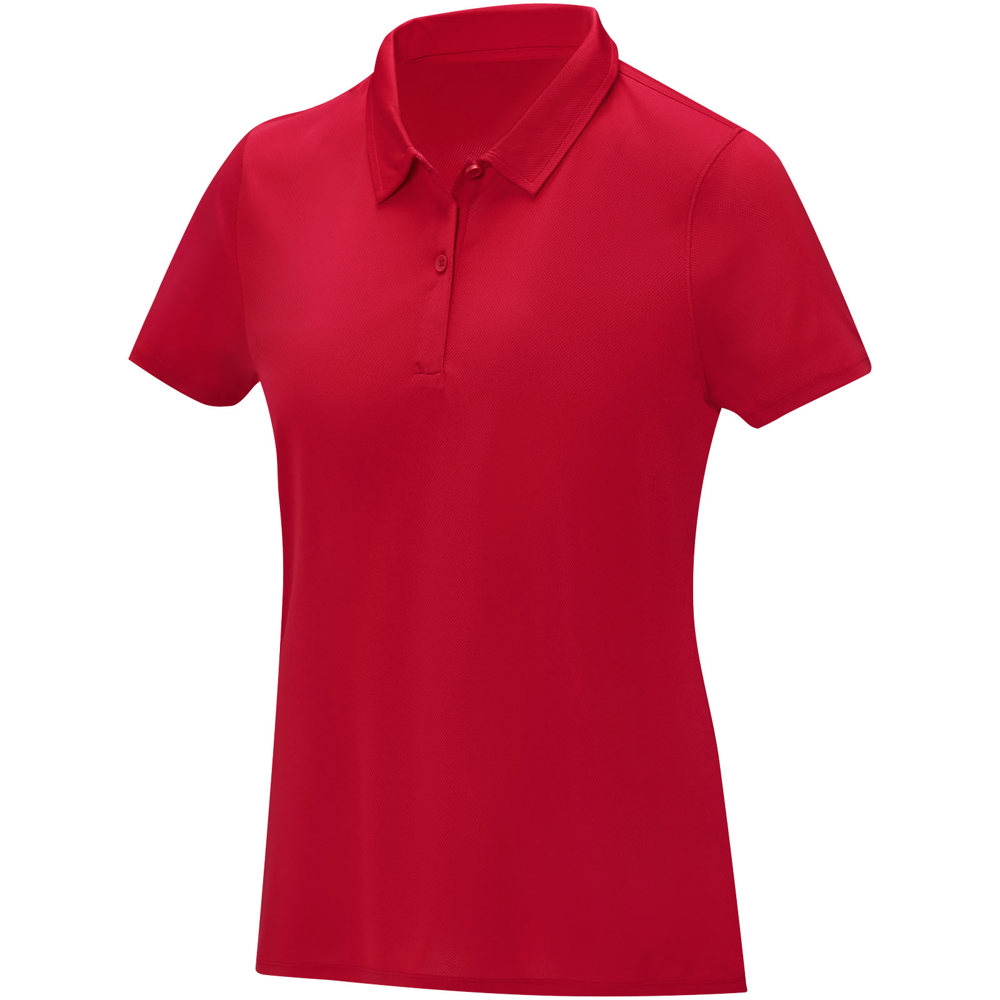 Deimos 105 g/m² Poloshirt cool fit mit Kurzärmeln für Damen - rot