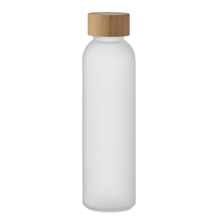 ABE - Glasflasche 500 ml - transparent weiß