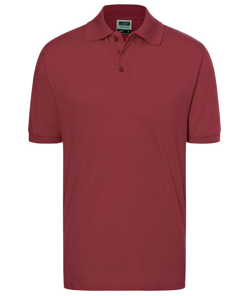 Classic Polo - Wine (ca. Pantone 195C)