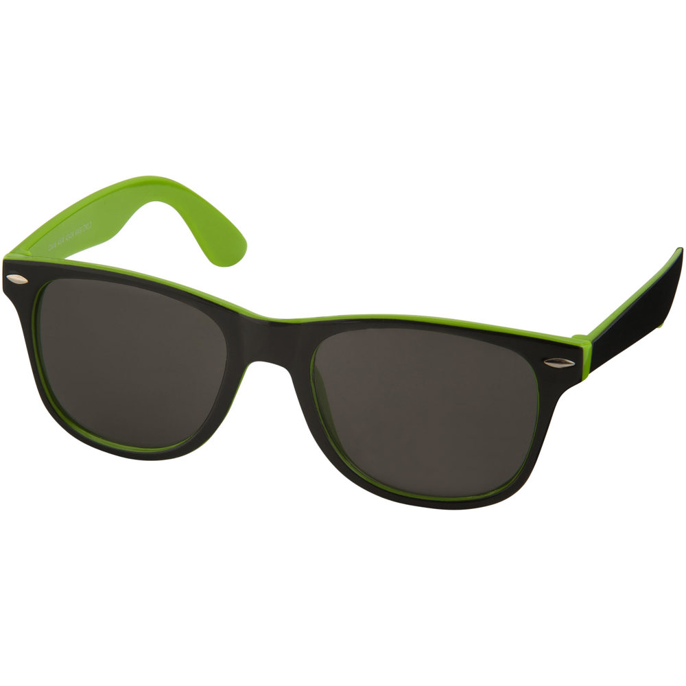 Sun Ray Sonnenbrille mit zweifarbigen Tönen - limone, schwarz