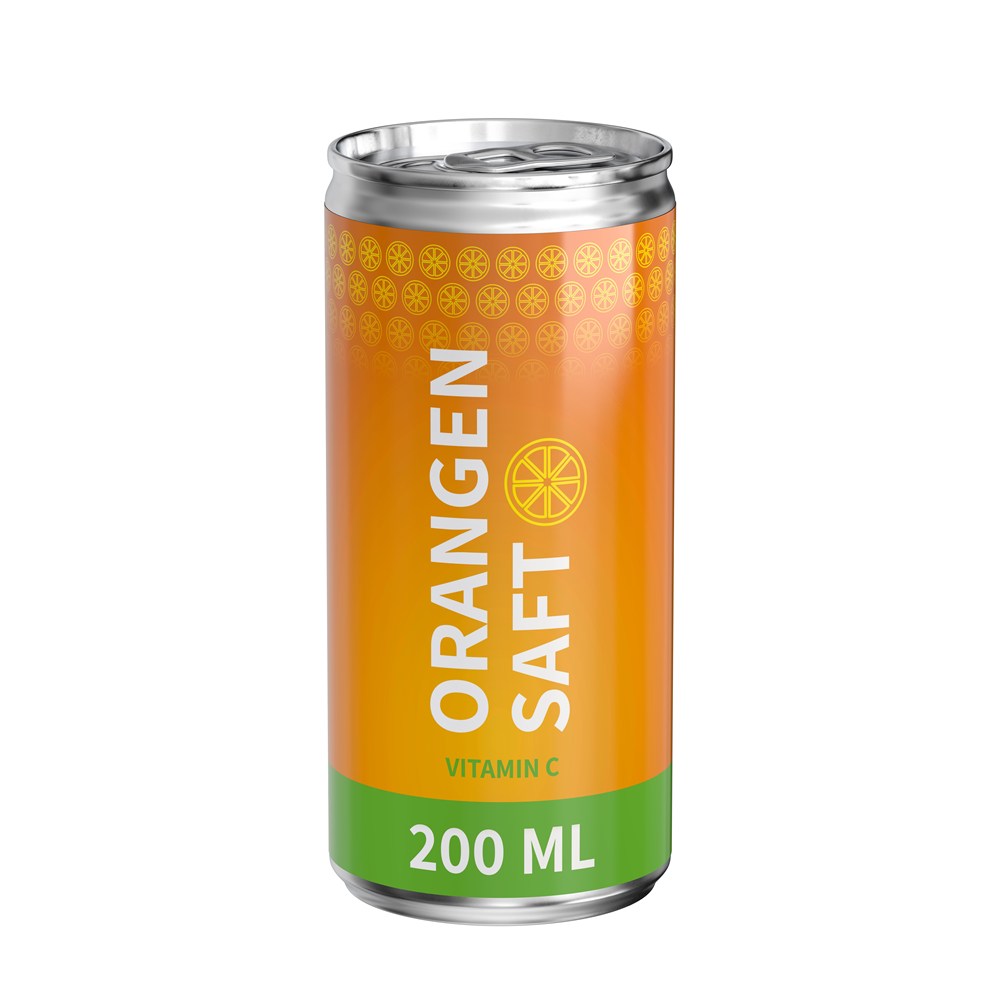 Bio Orangensaft, Body Label