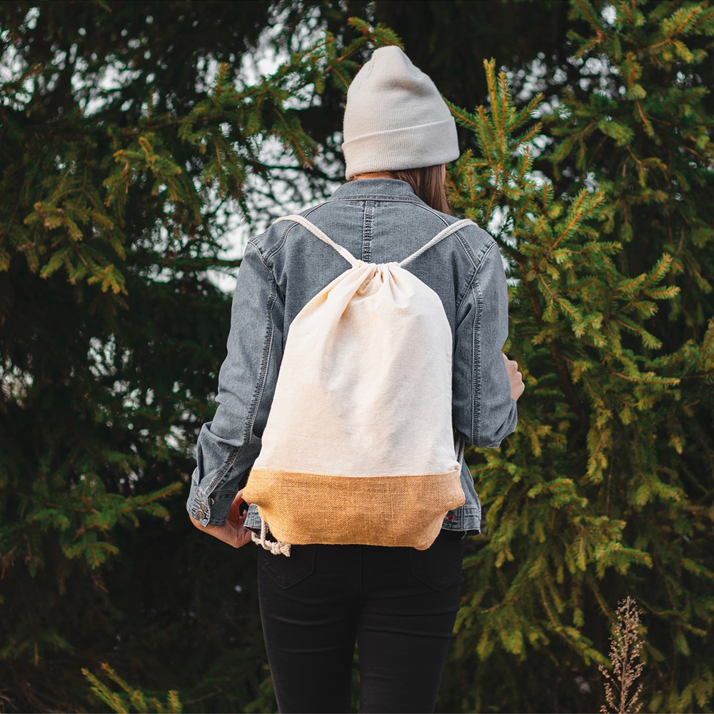 Gymbag mit Juteboden EWELINA