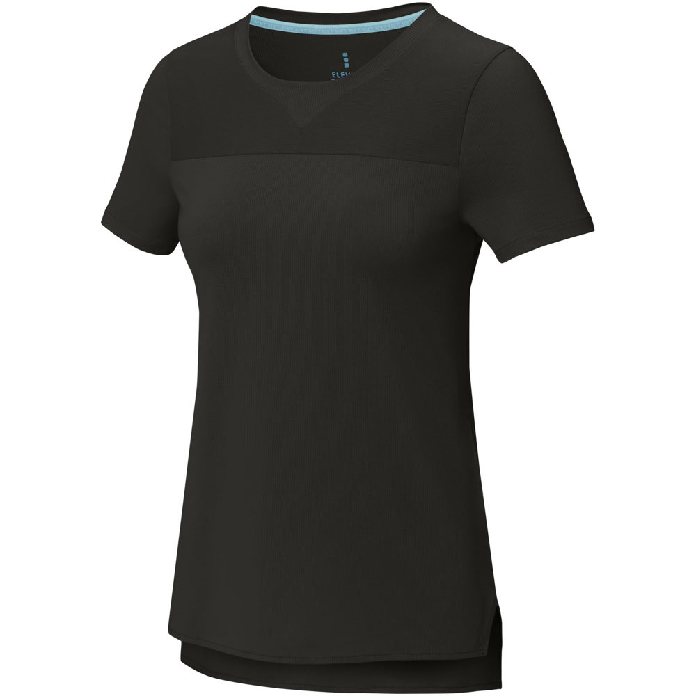Borax 160 g/m² Cool Fit T-Shirt aus recyceltem GRS Material für Damen - schwarz
