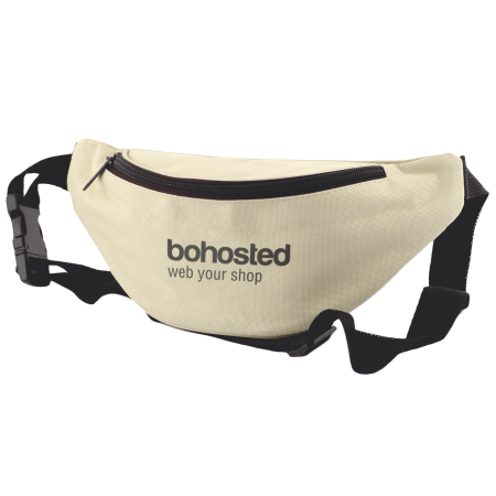 Gürteltasche aus Polyester - beige