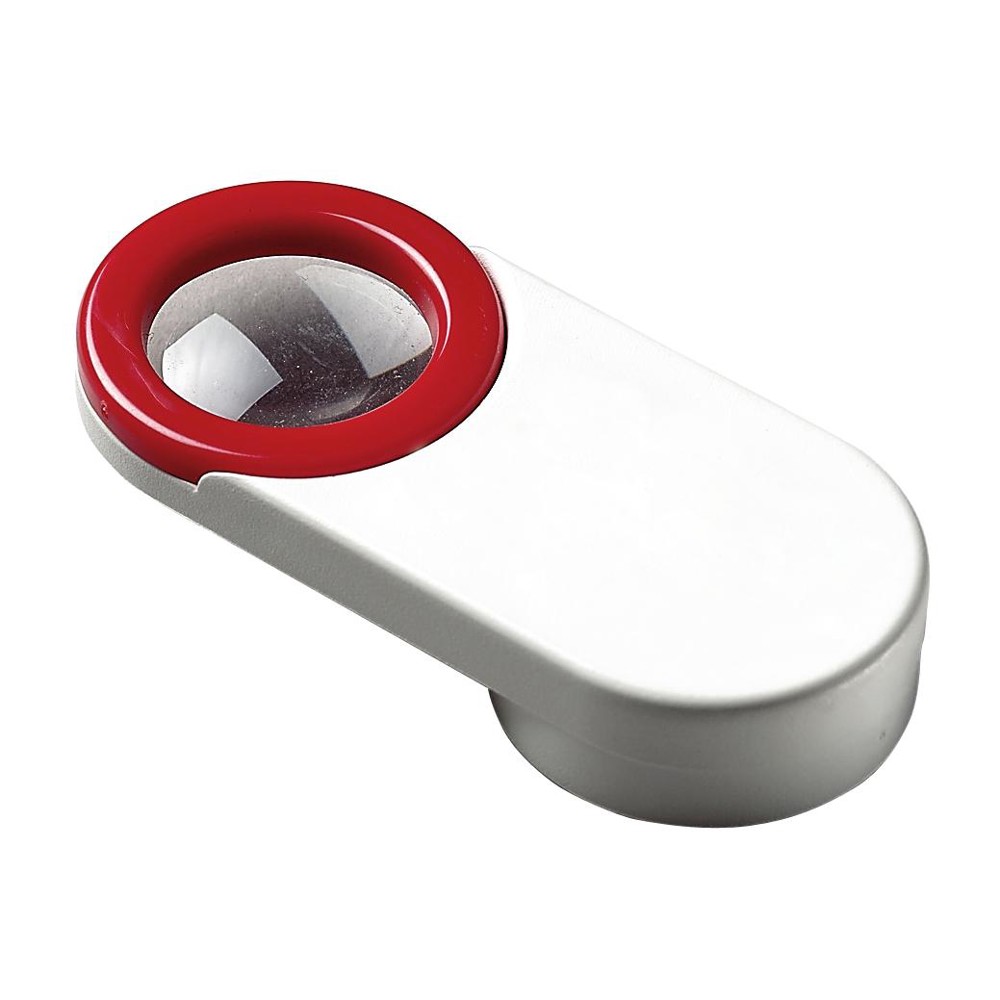 Magnet "Lupe" - standard-rot