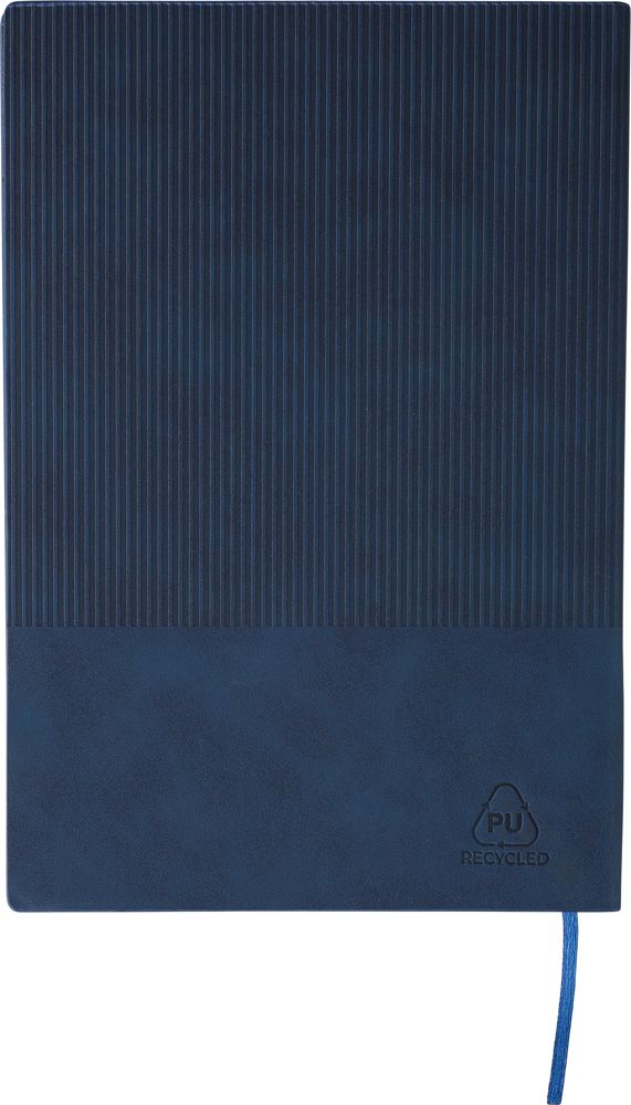 Recyceltes PU-Notizbuch (A5) Elian