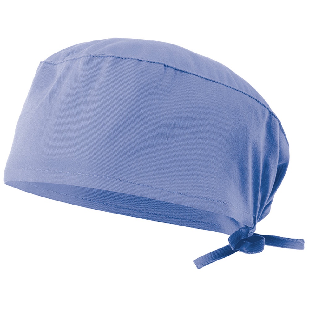 VL ENLIL. Gesundheitsbonnet (190g/m²), in Baumwolle (35%) und Polyester (65%) - pastellblau
