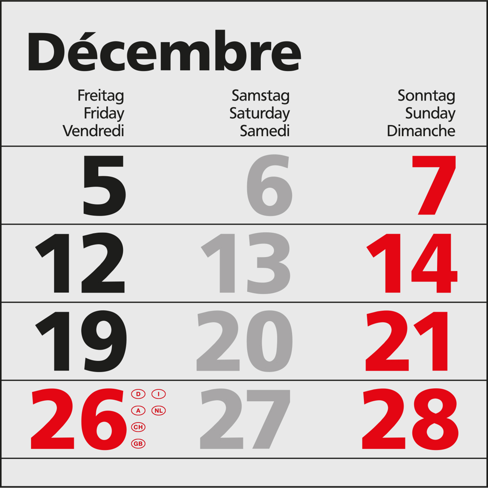 3-Monatskalender Einblatt Primus 3 Post A EXPRESS