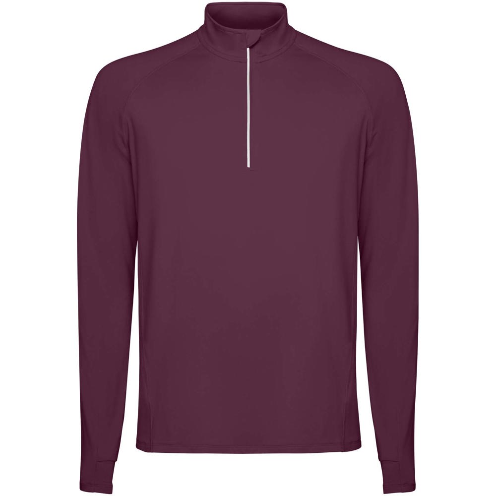 Estambul 200 g/m² Half-Zip Sweatshirt für Herren - pflaumenrot