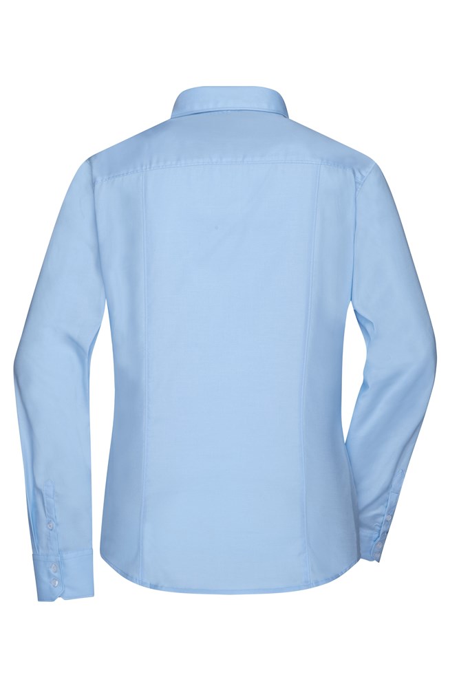Ladies' Shirt Long-Sleeved Micro-Twill