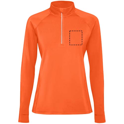 Estambul 200 g/m² Half-Zip Sweatshirt für Damen