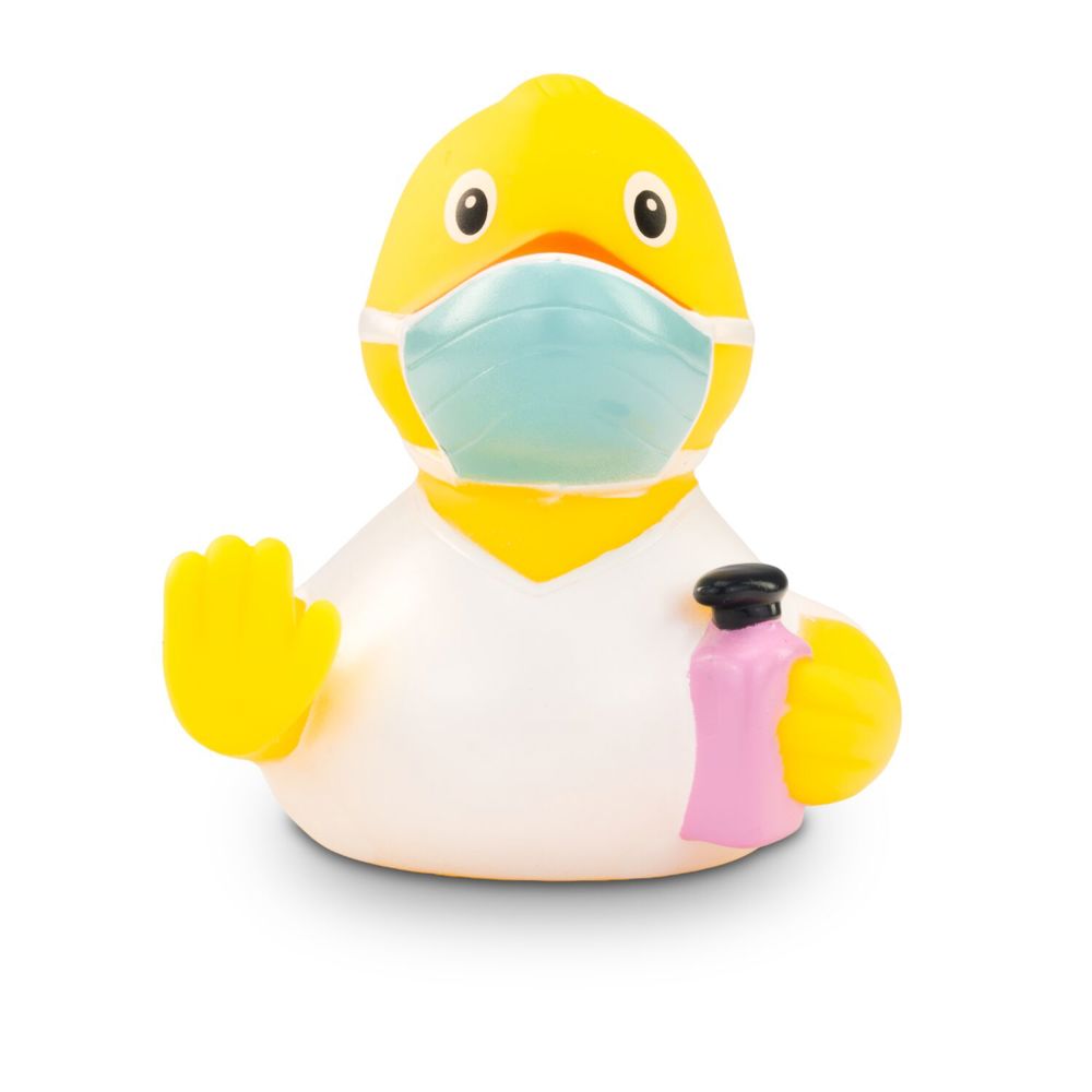 Werbeente Gerda Gesund