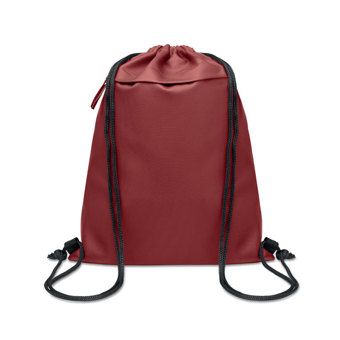 BANGKOK BAG - Beutel mit Kordelzug 600D RPET - bordeaux