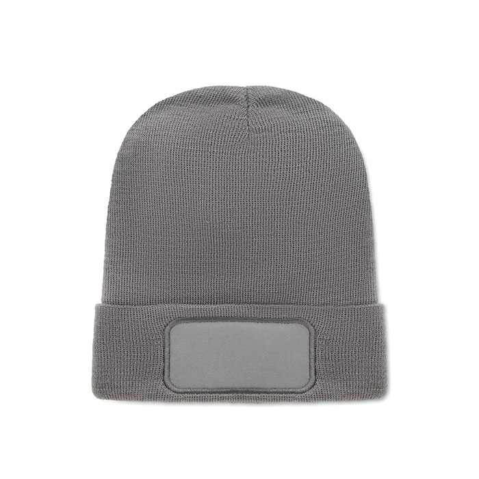 CAPNIT - Beanie RPET-Polyester - steingrau