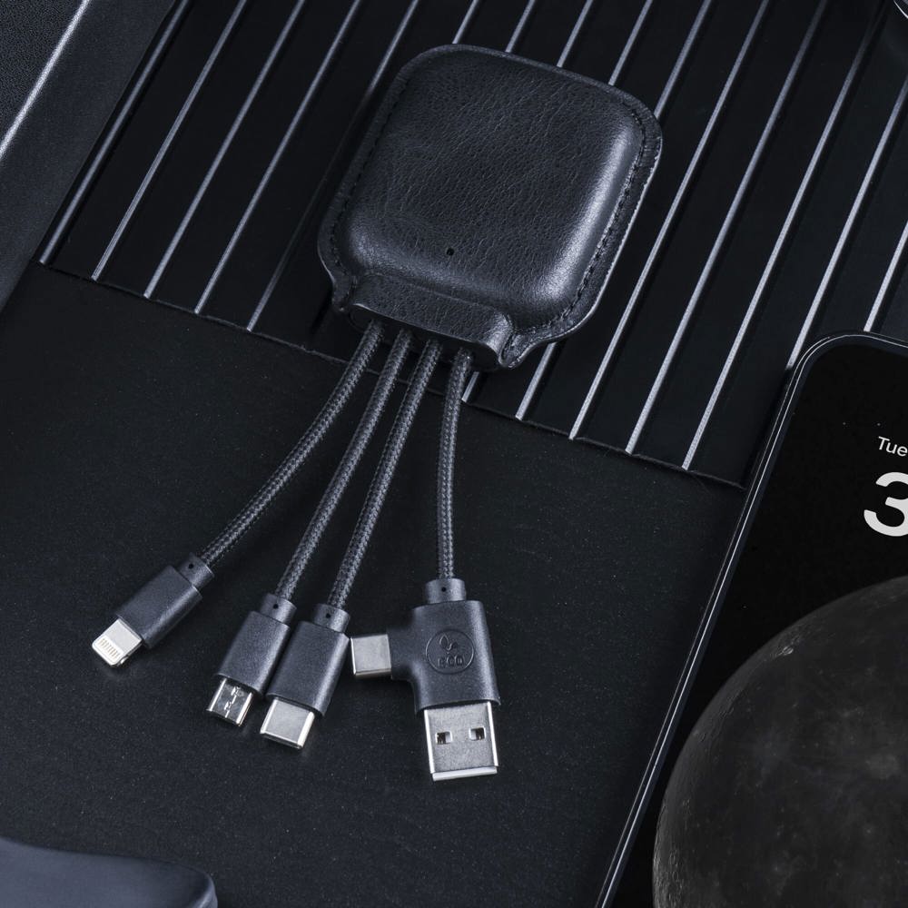 4001 | Xoopar Iné Gamma NFC Powerbank with Charging cables 3000mAh 
