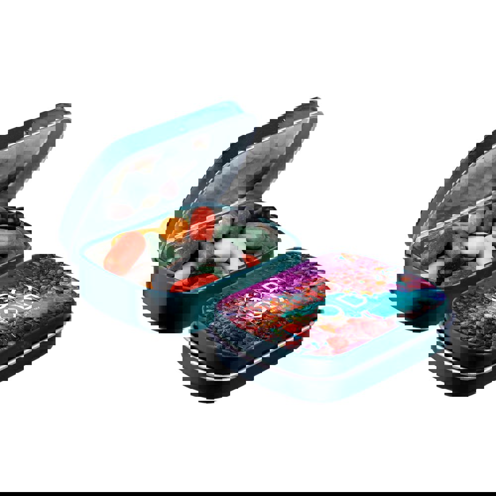 Mini Klappdeckeldose mit Süßigkeiten