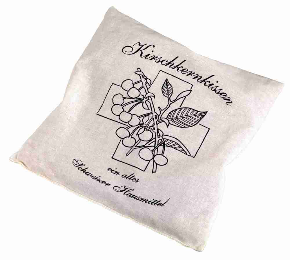 Kirschkernkissen im PE-Beutel, 240x240 mm, inkl. Digitaldruck 1-4/0 c