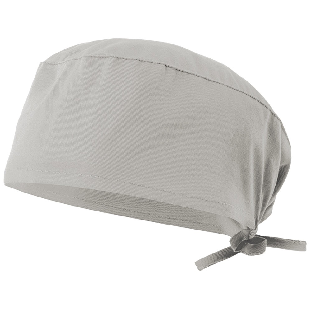 VL ENLIL. Gesundheitsbonnet (190g/m²), in Baumwolle (35%) und Polyester (65%) - Hellgrau
