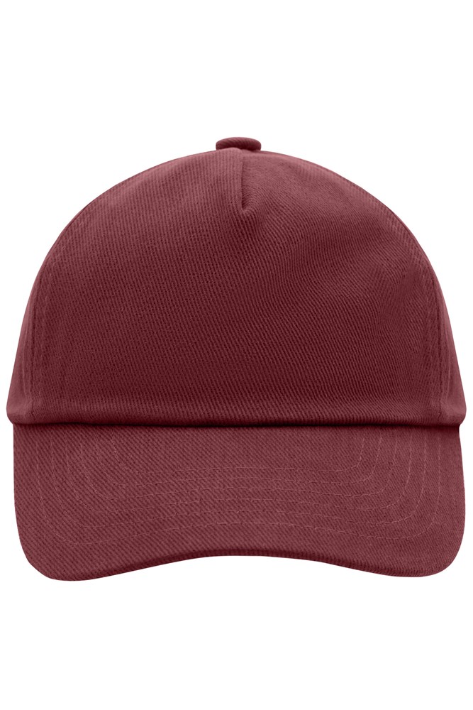 5 Panel Kids' Cap - Burgundy (ca. Pantone 490C)