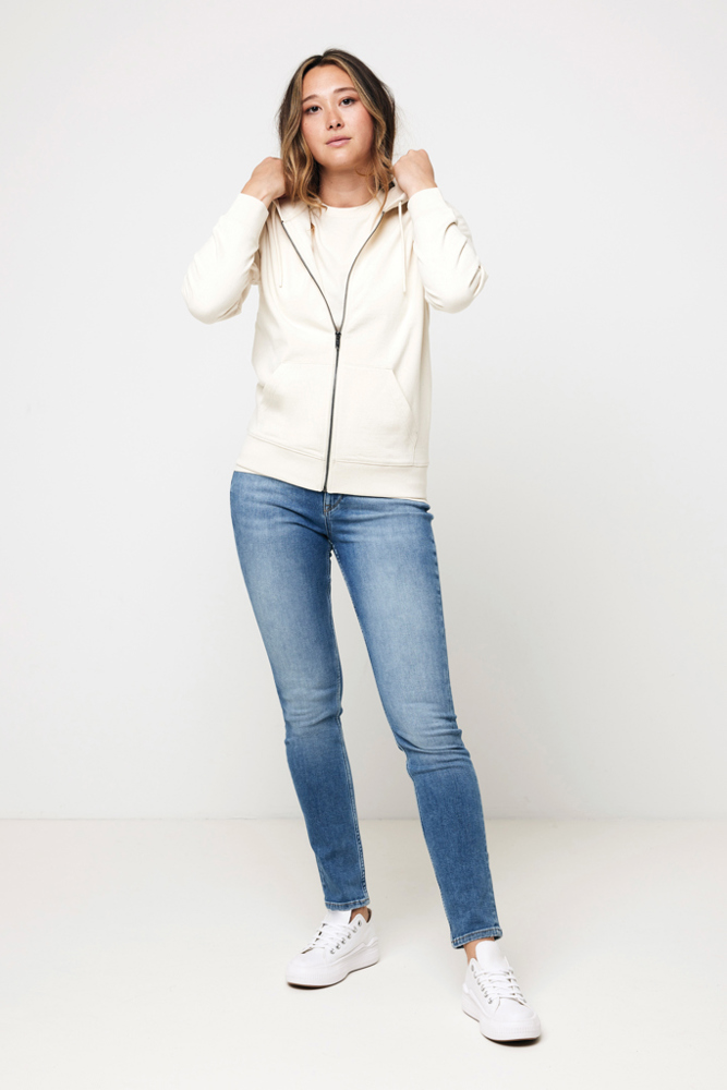 IQONIQ Abisko Zip-Kapuzenpullover aus recycelter Baumwolle