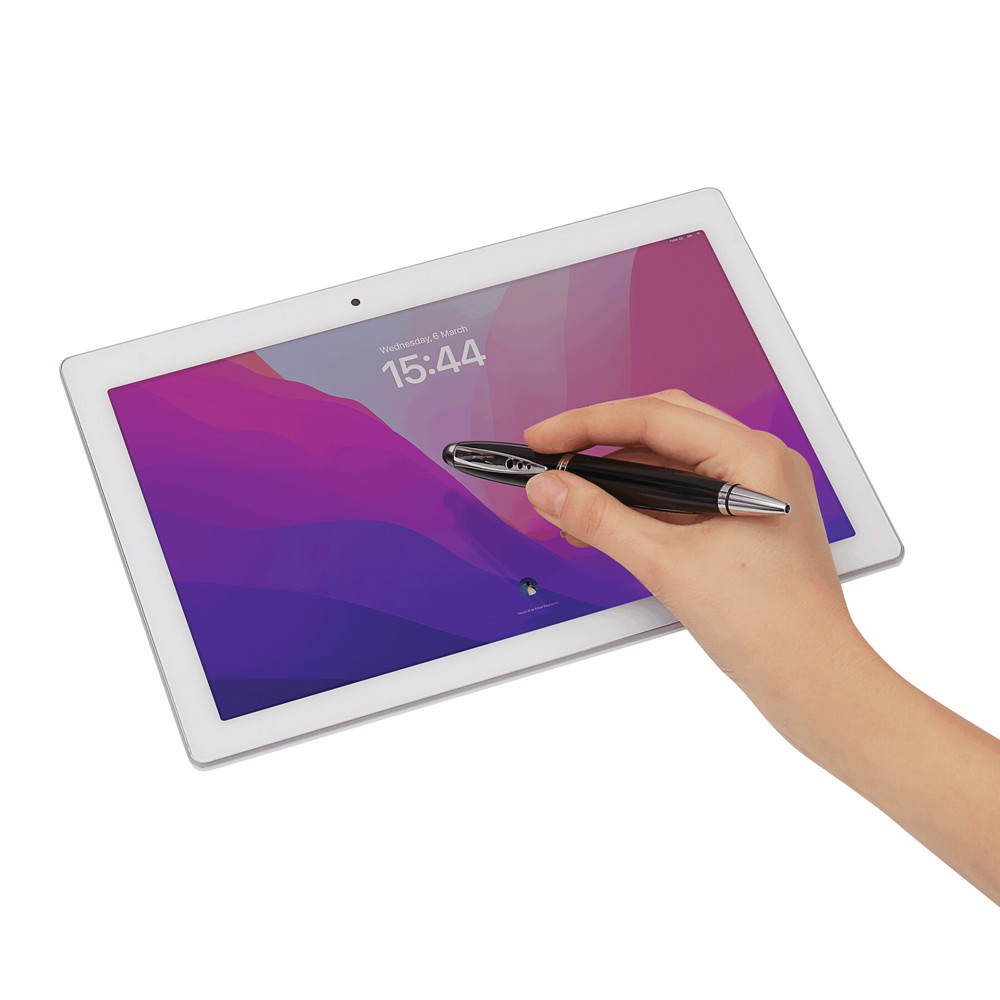 TOUCH DOWN - Edelstahl-Kugelschreiber