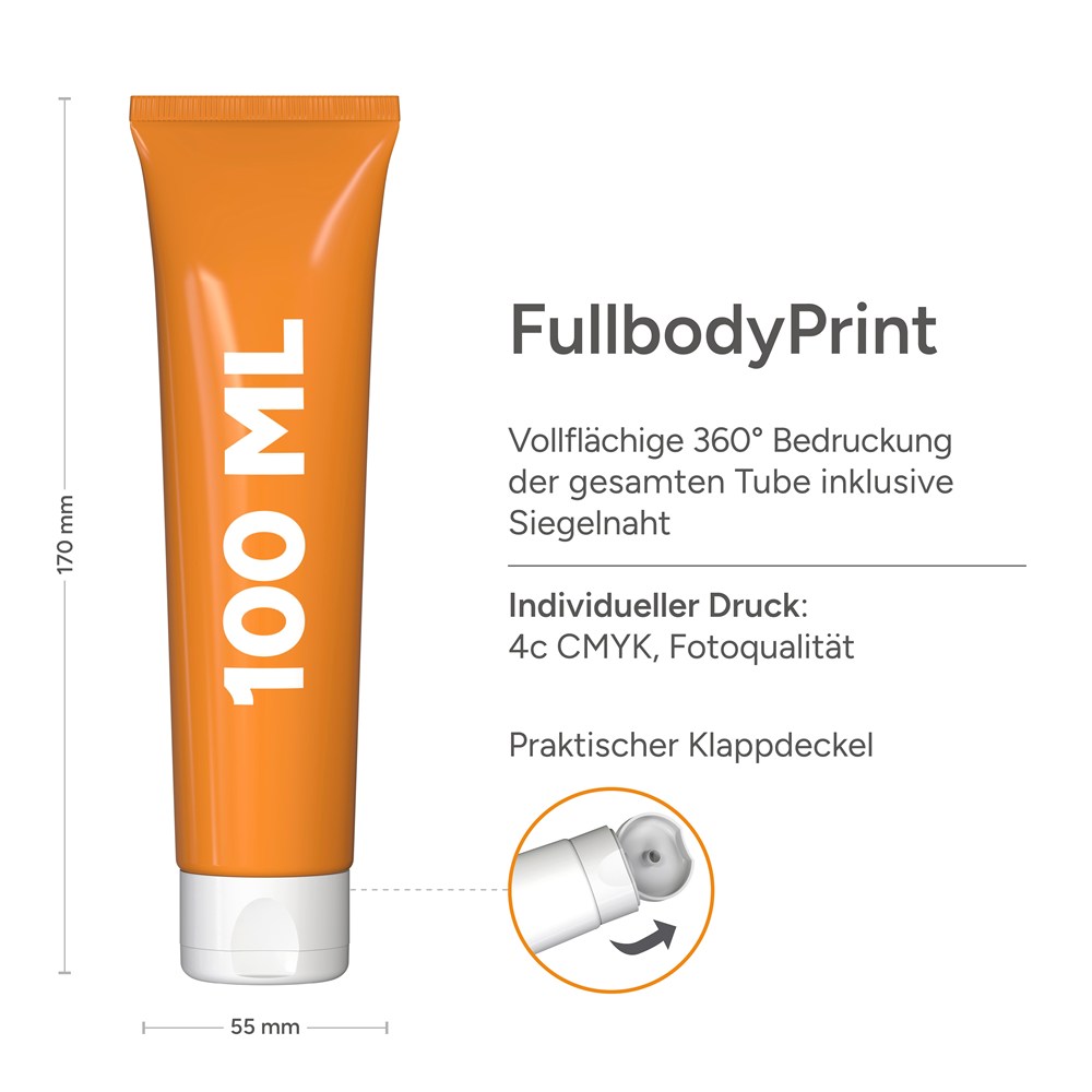 Hände-Desinfektionsgel (DIN EN 1500), 100 ml Tube