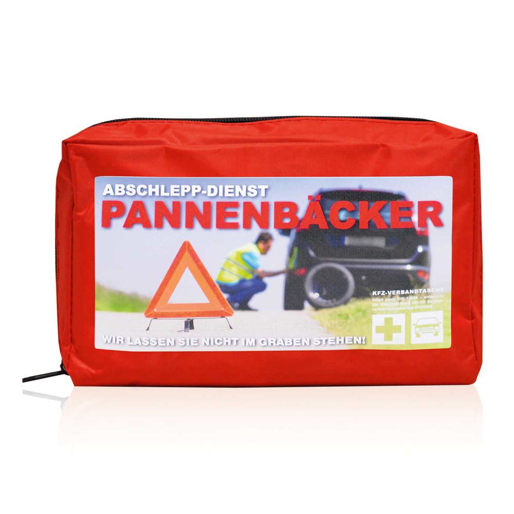Allflash Kfz-Verbandtasche Safe Digital - rot