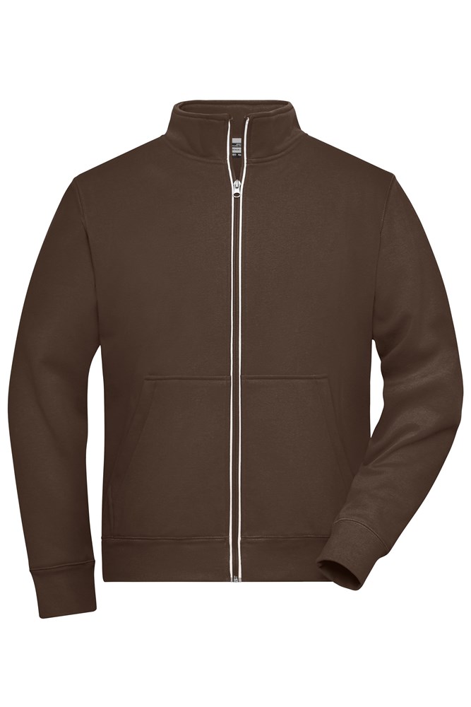 Doubleface Work Jacket - SOLID - - Brown (ca. Pantone 4625EC)