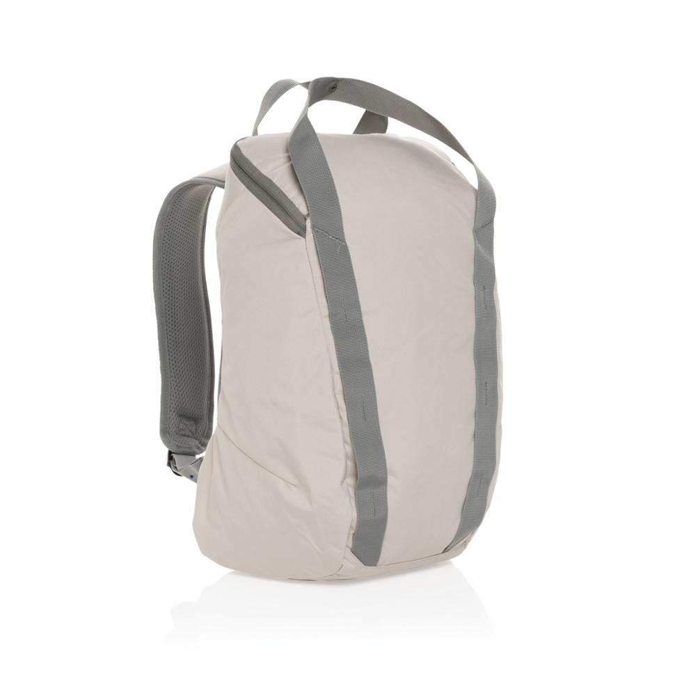 Sienna AWARE™ RPET 14" Everyday Laptop-Rucksack - beige (± PMS Warm Grey 1)