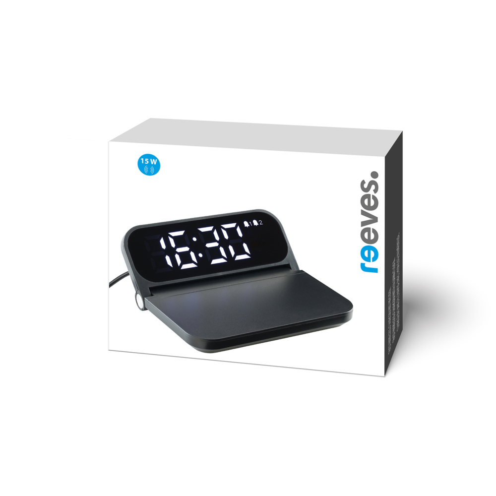 Fast Wireless Charger mit Wecker REEVES-BOXBURN