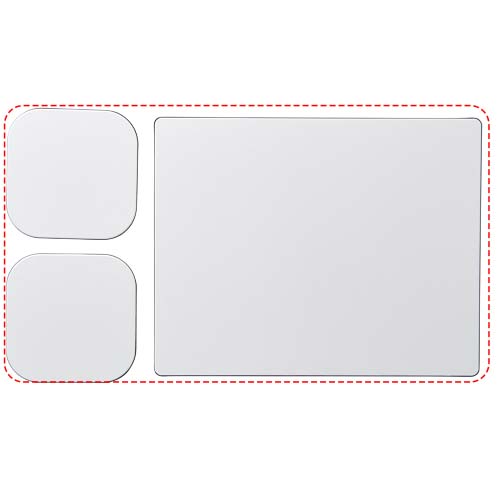 Brite-Mat® Mousepad- und Untersetzer-Set 3