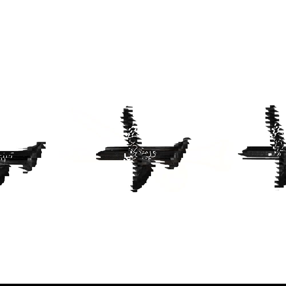 Tee aus Bambusholz 70 mm - schwarz