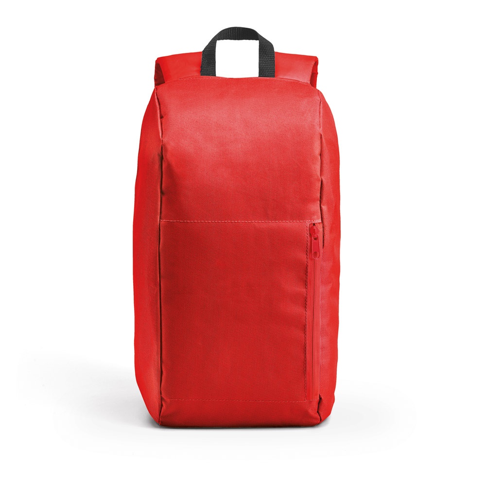 LUGANE. 600D Polyester-Rucksack - Rot
