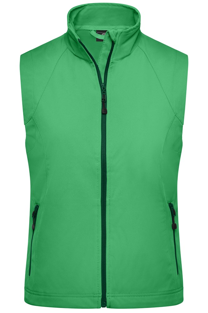 Ladies' Softshell Vest - Green (ca. Pantone 7481C)