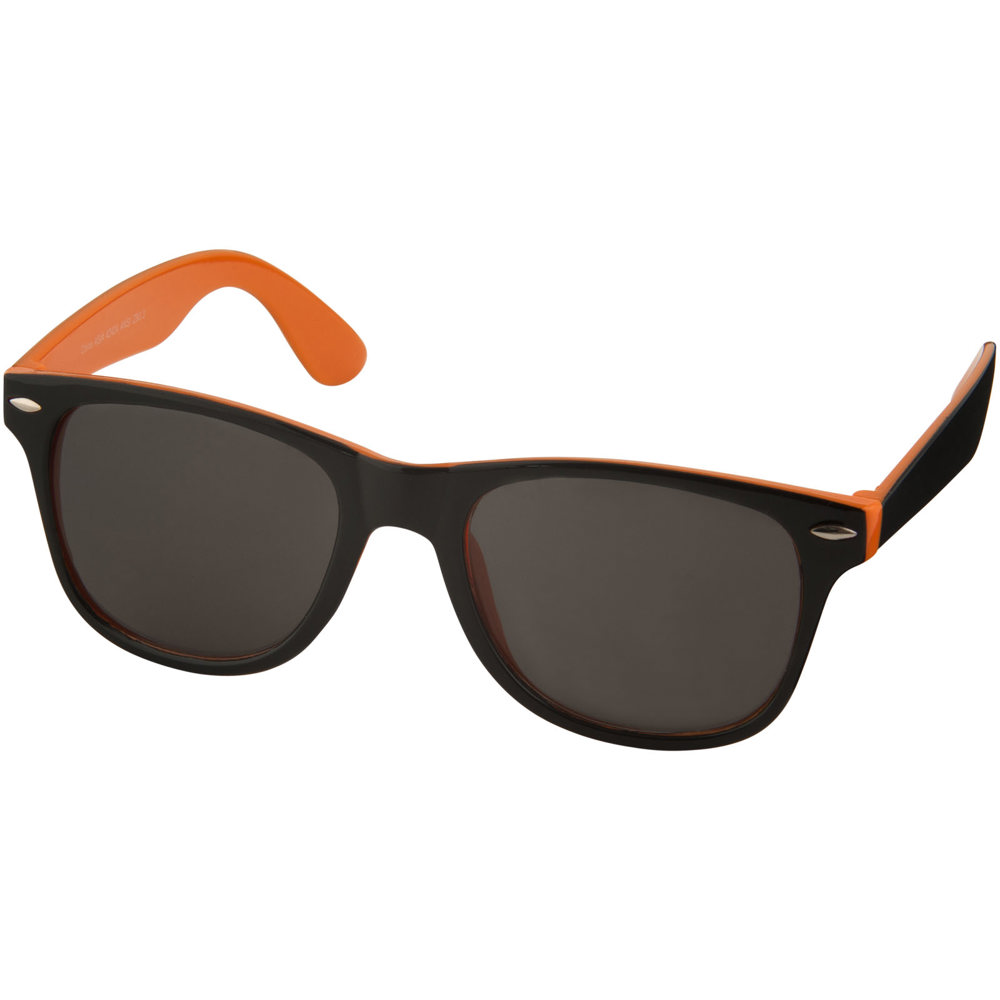 Sun Ray Sonnenbrille mit zweifarbigen Tönen - orange, schwarz
