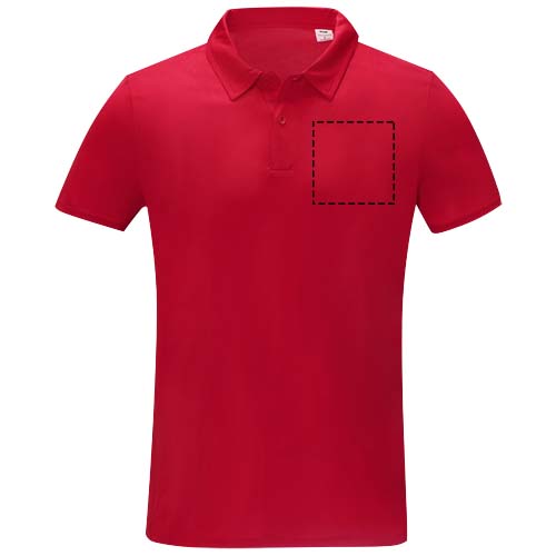 Deimos 105 g/m² Poloshirt cool fit mit Kurzärmeln für Herren
