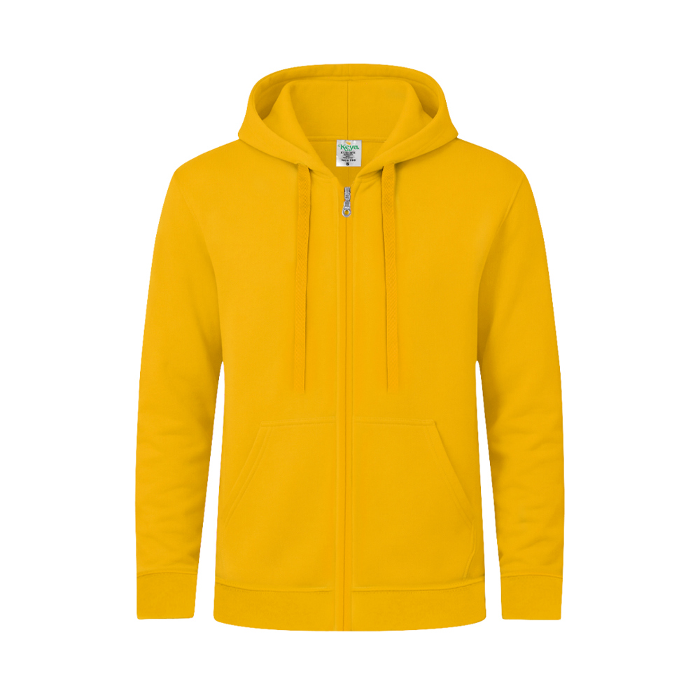 Erwachsene Sweatshirt mit Kapuze + Reißverschluss "keya" SWZ280 - AMA