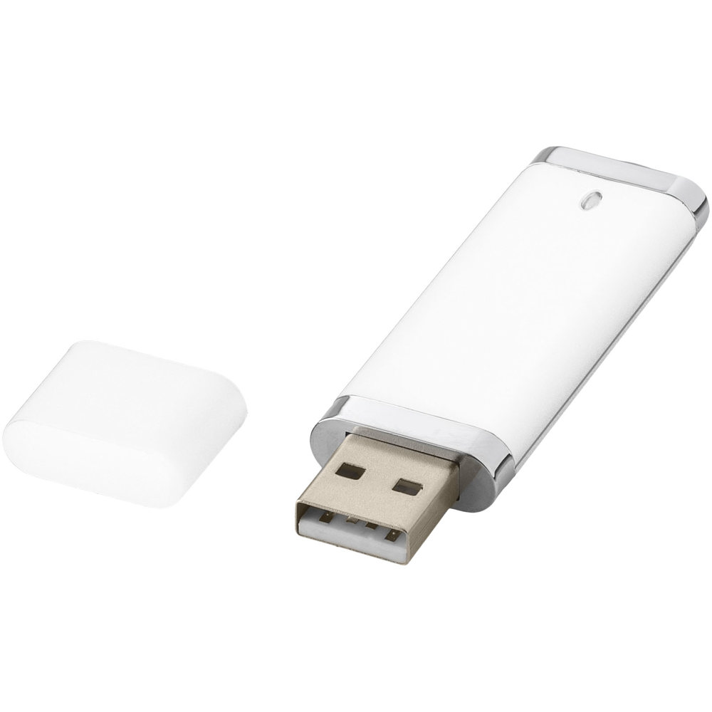 Flat USB-Stick - weiss