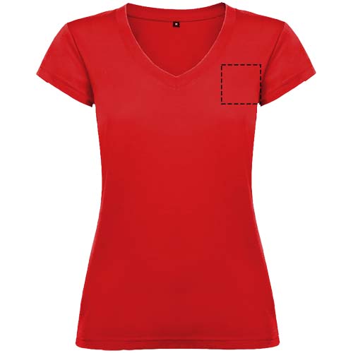 Victoria 155 g/m² T-Shirt mit V-Ausschnitt für Damen